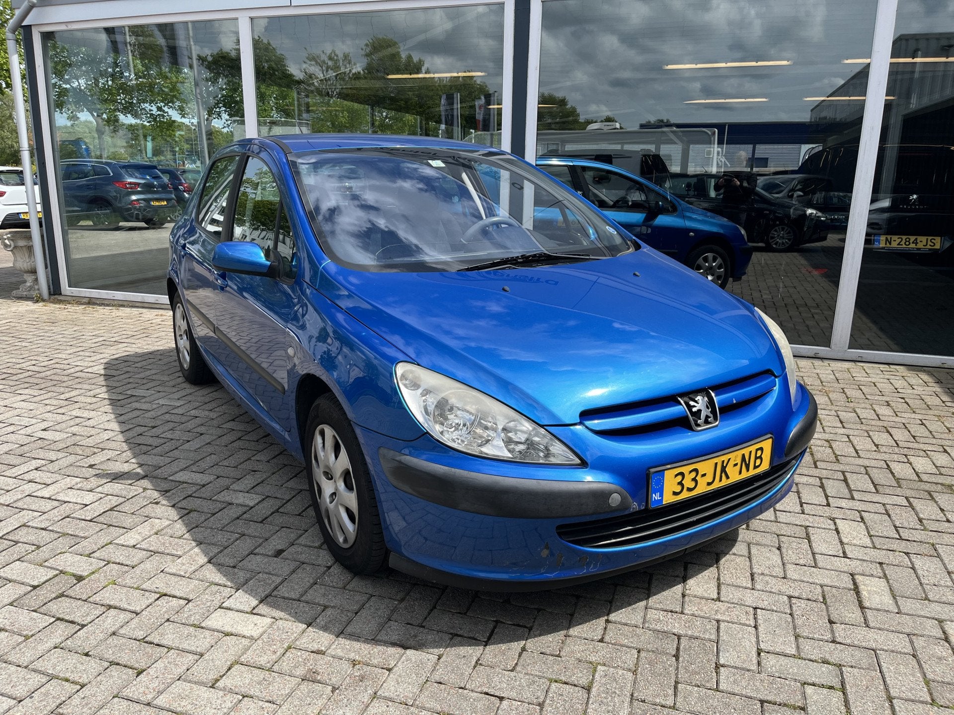 Peugeot 307 1.6-16V XS Automaat / Trekhaak / Ac (bj 2002), Gebruikt, 4 cilinders, Blauw, 1204 kg