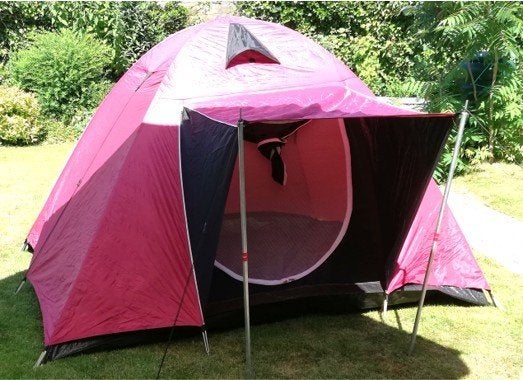 Koepeltent, wind-/waterdicht, 2-3 personen + extra's, Ophalen, Gebruikt, Tot en met 3