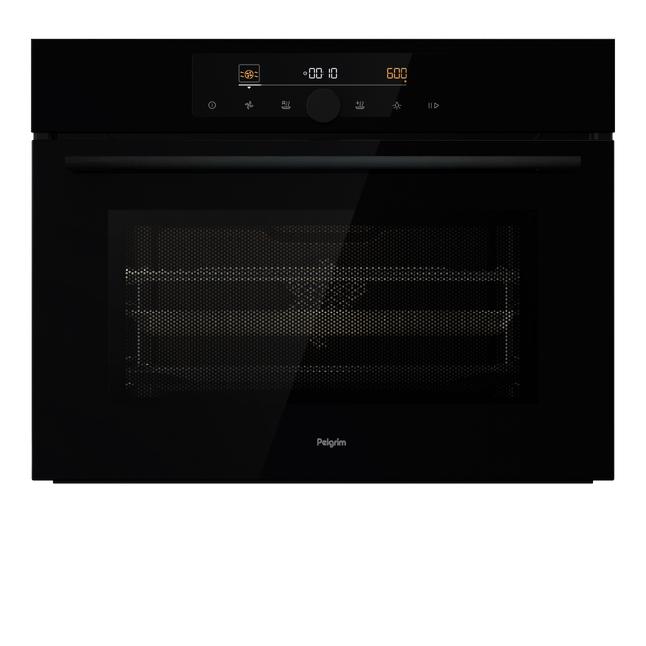 Inbouwoven met magnetron Pelgrim OM540MAT, Witgoed en Apparatuur, Ovens, Oven, Zo goed als nieuw, Inbouw, Magnetronfunctie