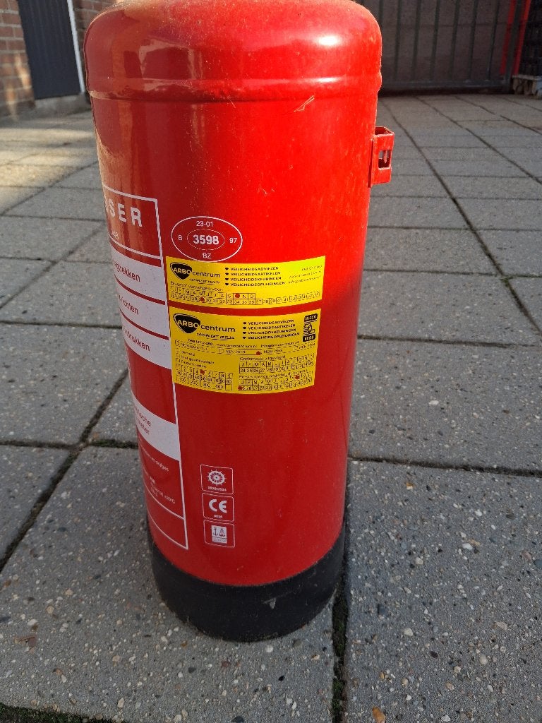 brandblusser, Ophalen, Nieuw, Brandblusser