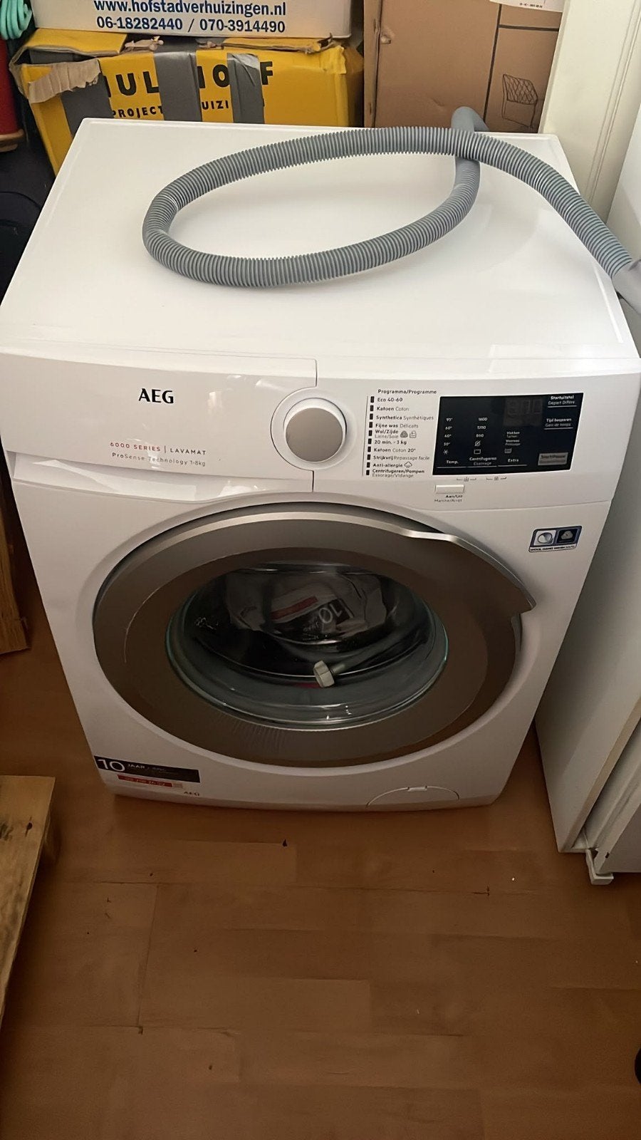 AEG 6000 Serie Lavamat 8kg Wasmachine ProSense Technologie, Ophalen