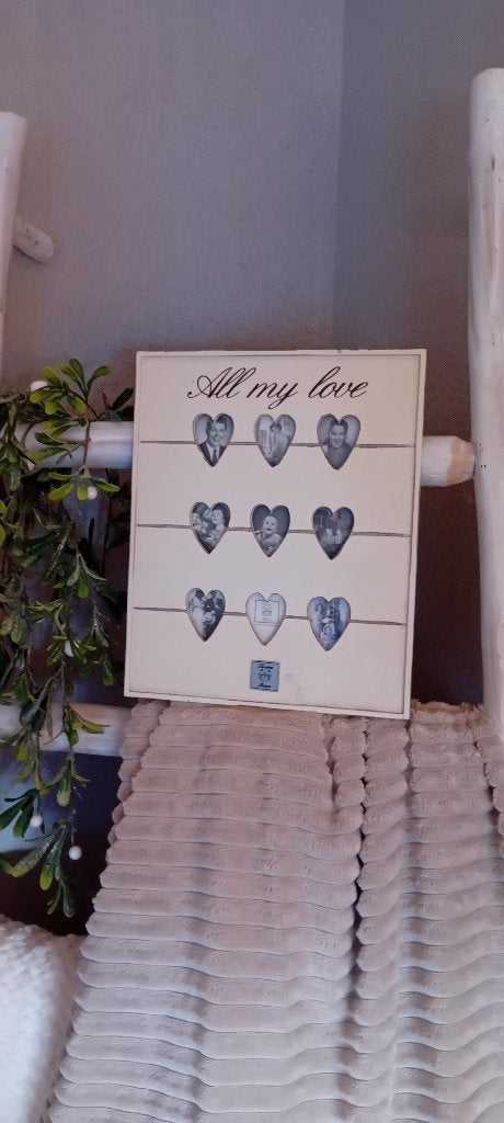 Fotolijst riviera maison, Huis en Inrichting, Woonaccessoires | Lijsten, Gebruikt, Hangend, Verzenden, Fotolijst