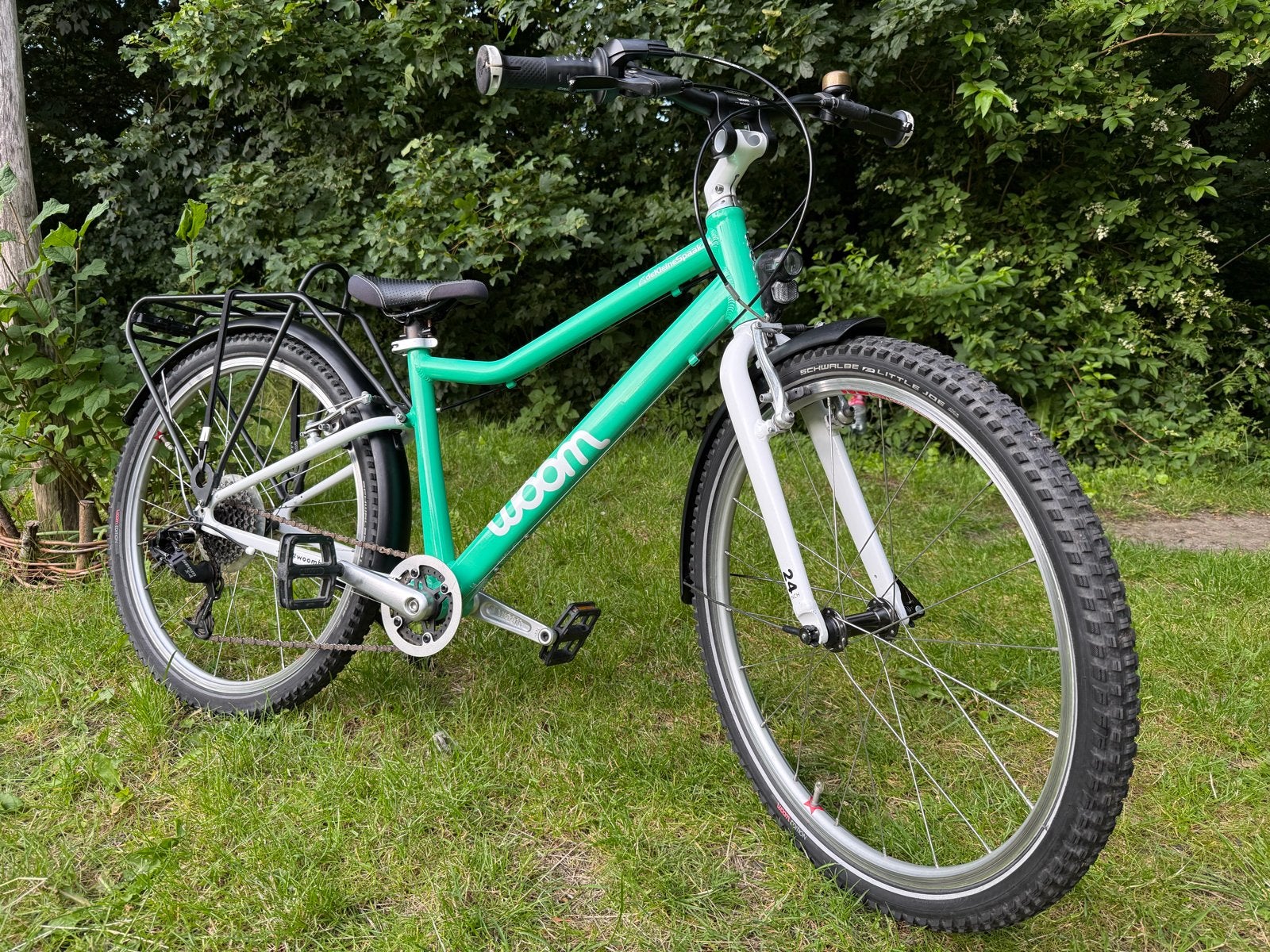 Woom 5 kinderfiets - Lichtgewicht en compleet, Ophalen, Zo goed als nieuw, Velgrem, 20 inch of meer
