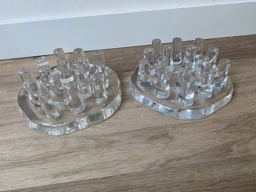 Rechauds/ warmhouders, Ophalen of Verzenden, Gebruikt, Glas