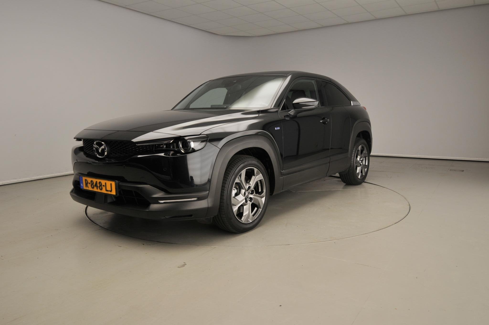 Mazda MX-30 e-SkyActiv EV 145 Advantage 36 kWh | SoH 94% | C, Auto's, Mazda, 145 pk, Gebruikt, Zwart, Leder en Stof