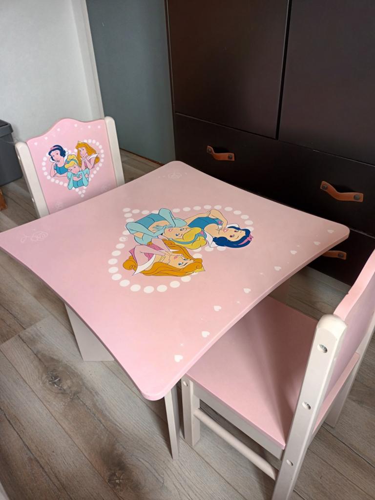 Disney Prinsessen Tafel en Stoelen Set voor Kinderen, Kinderen en Baby's, Kinderkamer | Tafels en Stoelen, Ophalen of Verzenden