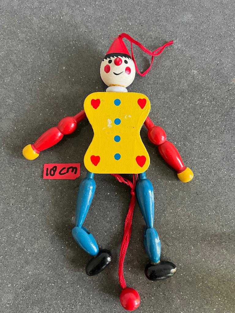 Trek-popje Pinokkio (18 cm), Ophalen of Verzenden, Nieuw, Beeldje of Figuurtje