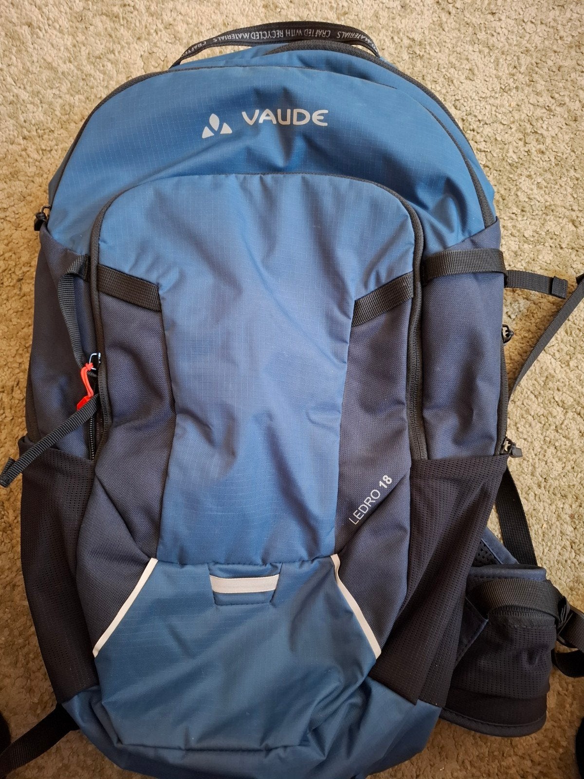 Vaude Ledro 18 Rugzak - Blauw, Sieraden, Tassen en Uiterlijk, Tassen | Rugtassen, 25 tot 40 cm, Nieuw, Trekking, Ophalen