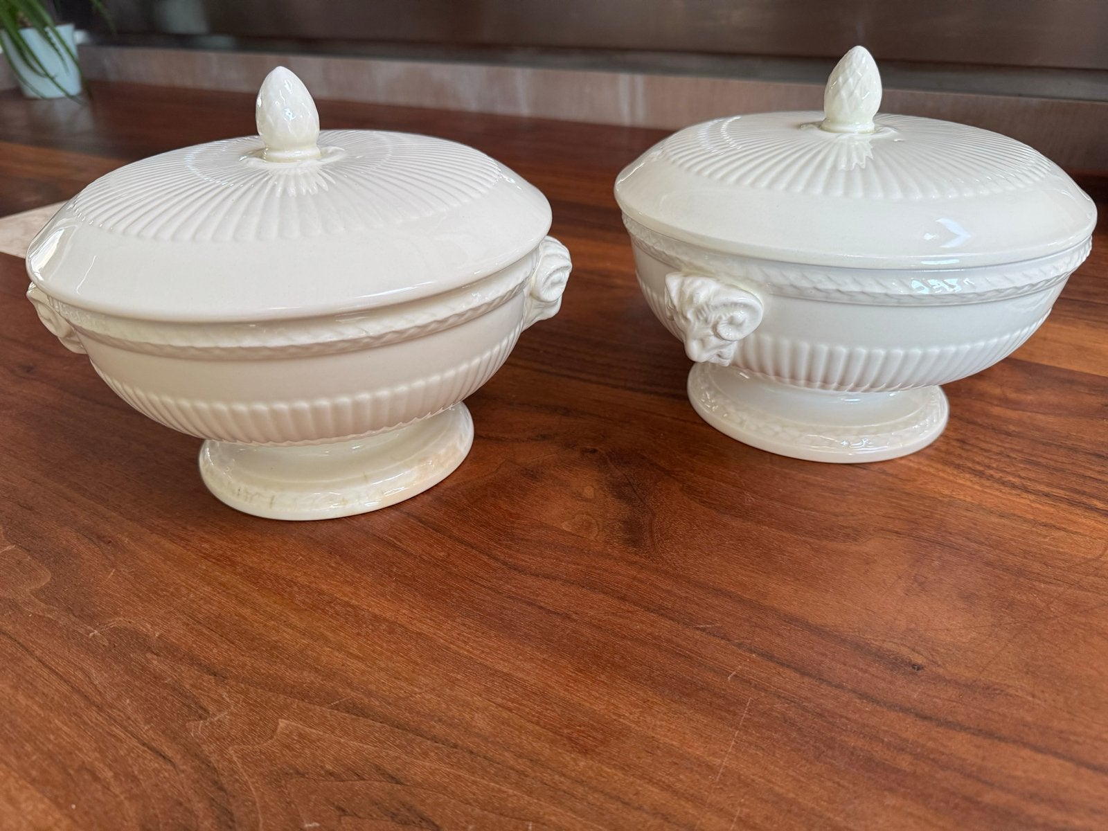 2x Wedgwood Edme Terrine met Deksel, Ophalen of Verzenden