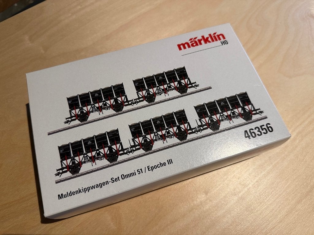Märklin 46356 H0 Set kantelbakwagens Speciale uitvoering, Wisselstroom, Ophalen of Verzenden, Märklin, Nieuw