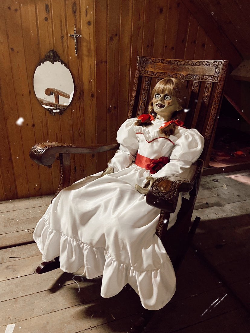 Antieke schommelstoel (Annabelle), Ophalen