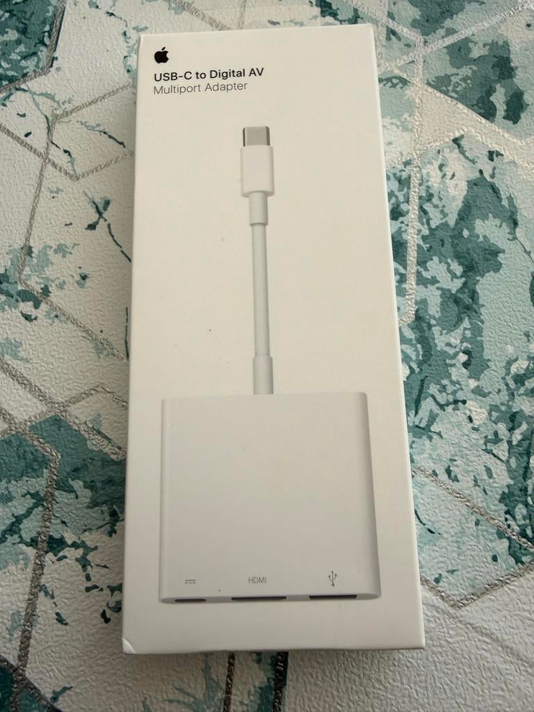 Nieuw: Apple USB-C Digital AV Multiport Adapter, Ophalen of Verzenden, Nieuw, Overige kabels