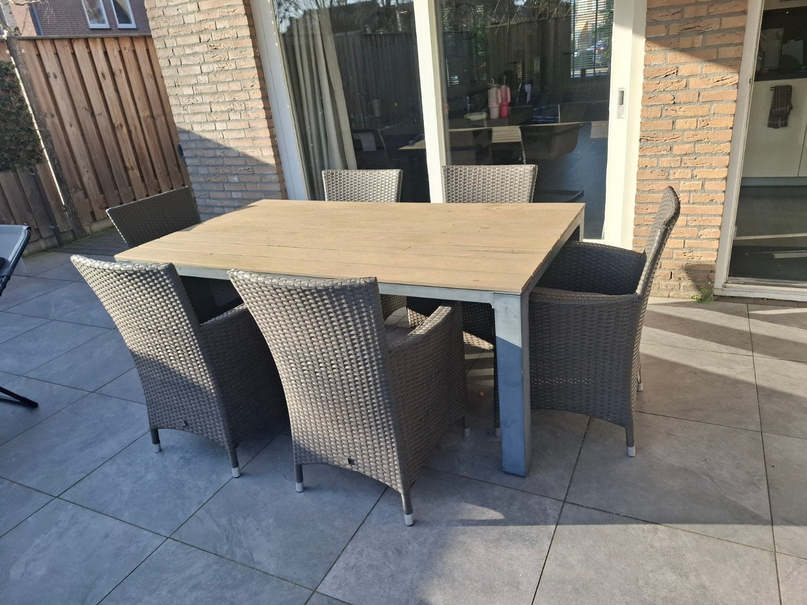 Tuinset Bois le Duc, Ophalen, Gebruikt