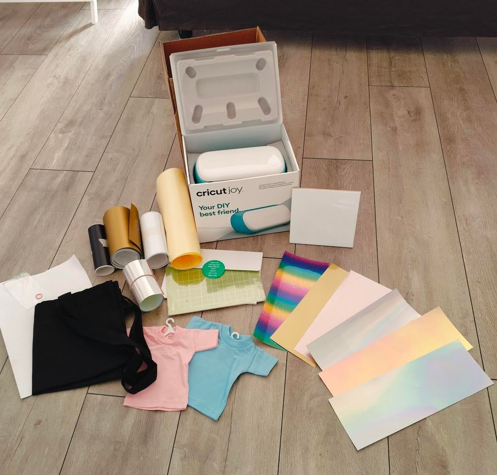 Cricut Joy met accessoires - Zo goed als nieuw, Ophalen of Verzenden, Zo goed als nieuw, Gereedschap of Toebehoren