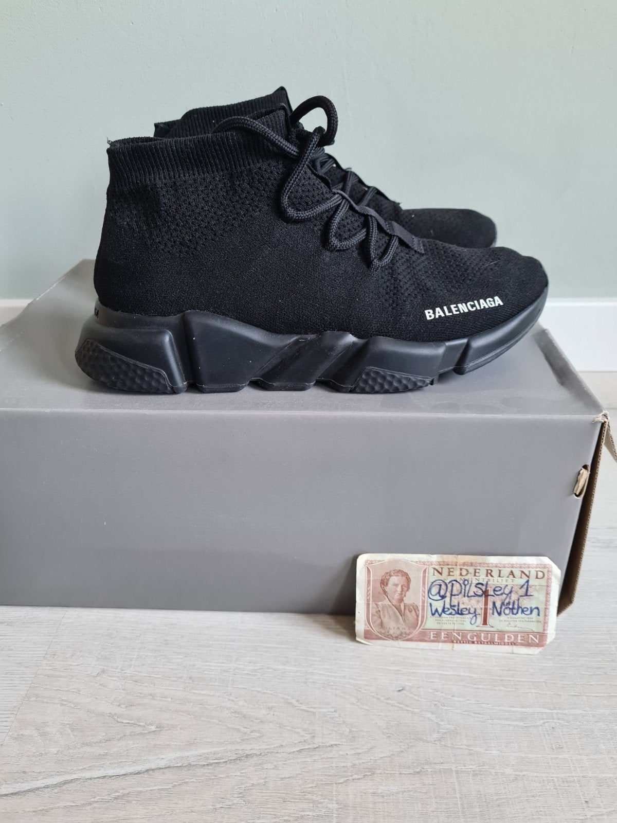 Balenciaga speed runners  40 vallen groter designer sock, Kleding | Heren, Schoenen, Ophalen of Verzenden, Zo goed als nieuw, Zwart