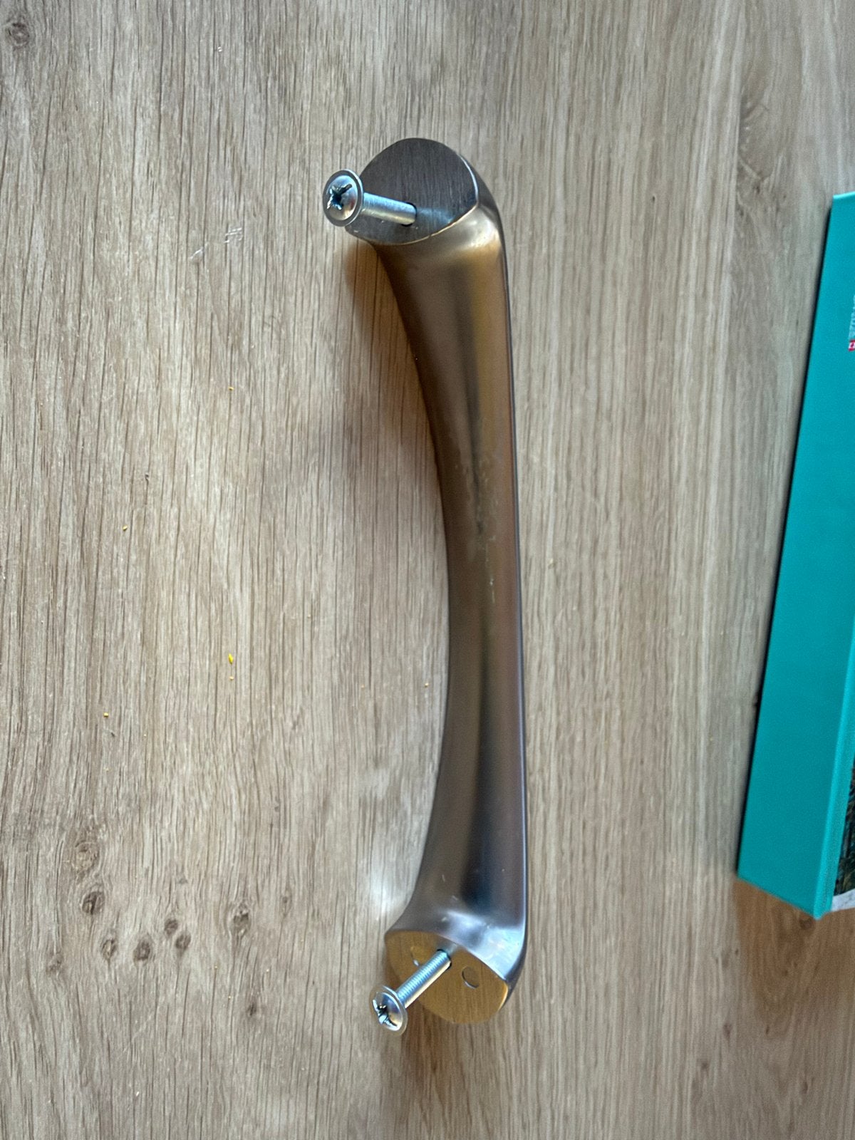 Metalen handgreep voor keuken, Ophalen of Verzenden, Zo goed als nieuw, Rvs, Overige typen