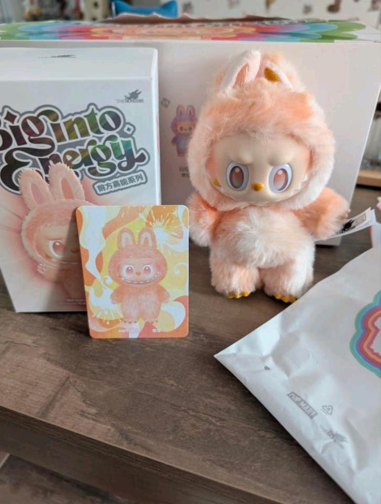 Labubu big into energy Happiness, Ophalen of Verzenden, Nieuw