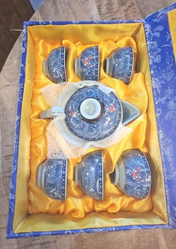 Chinees theeservies, Antiek en Kunst, Ophalen of Verzenden