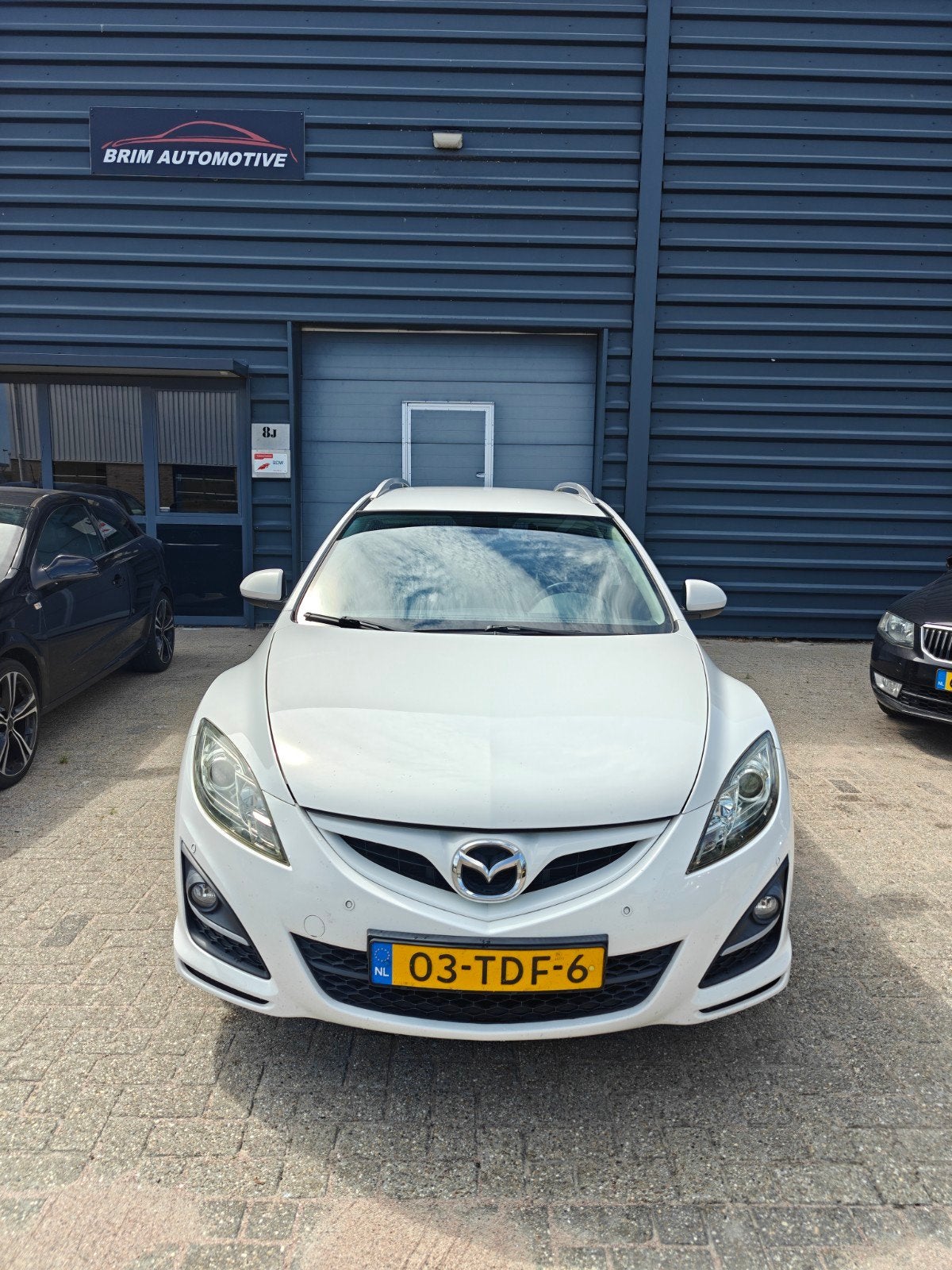 Mazda 6 GT- M Line 2.0 Sportbreak 2012 Wit, Auto's, Voorwielaandrijving, Euro 5, Zwart, 4 cilinders
