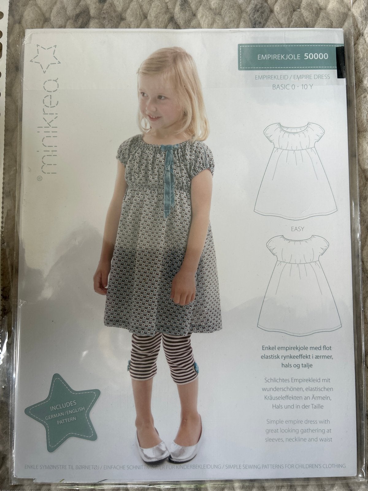 Minikrea Empirejurk 50000 - Patroon voor Kinderen, Overige merken, Overige typen, Kind, Nieuw
