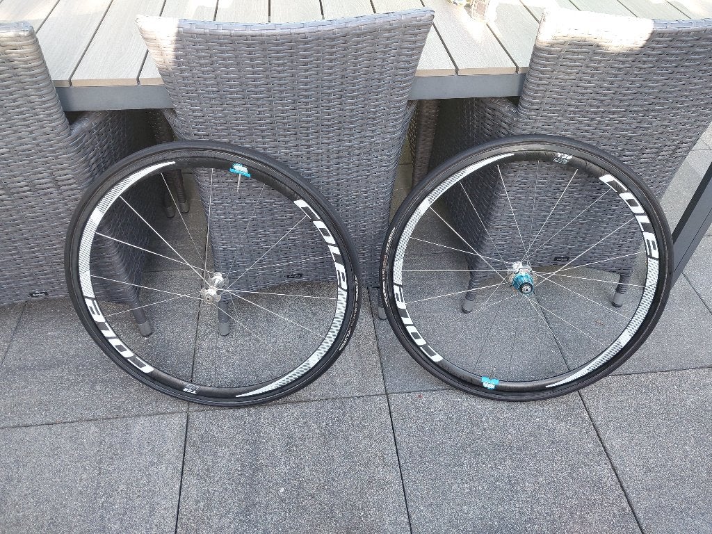 Cole T38 Lite Carbon Wielset / wiel / wielen, Cole, Zo goed als nieuw, Racefiets, Carbon