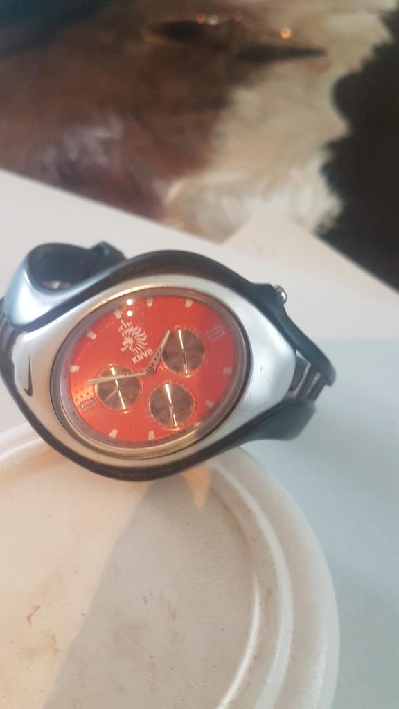 Orginele KNVB horloge, Sieraden, Tassen en Uiterlijk, Horloges | Heren, Ophalen of Verzenden, Zo goed als nieuw, Overige merken