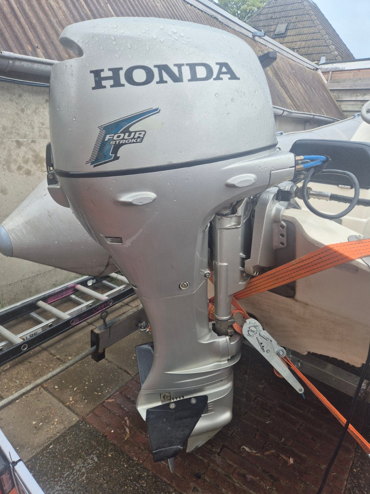 Nette Honda 10pk., Watersport en Boten, Buiten- en Binnenboordmotoren, Ophalen, Gebruikt, 5 tot 10 pk, Viertaktmotor