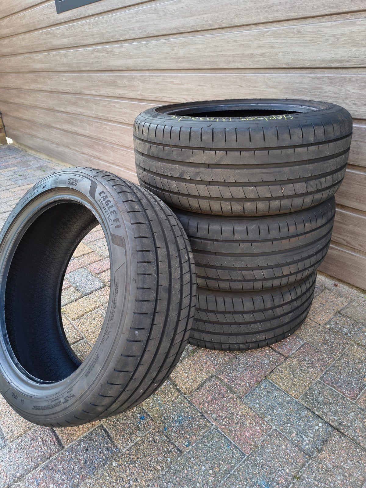 Goodyear Eagle F1 Asymmetric 6 Zomerbanden 225/45R17, Auto-onderdelen, Banden en Velgen, Ophalen, Gebruikt, 17 inch, Band(en)