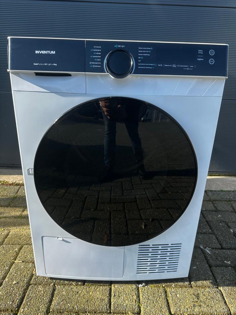 Inventum 8KG A+++ Warmtepompdroger met UV antibacterieel, Witgoed en Apparatuur, Wasdrogers, Overige typen, 8 tot 10 kg, Ophalen of Verzenden