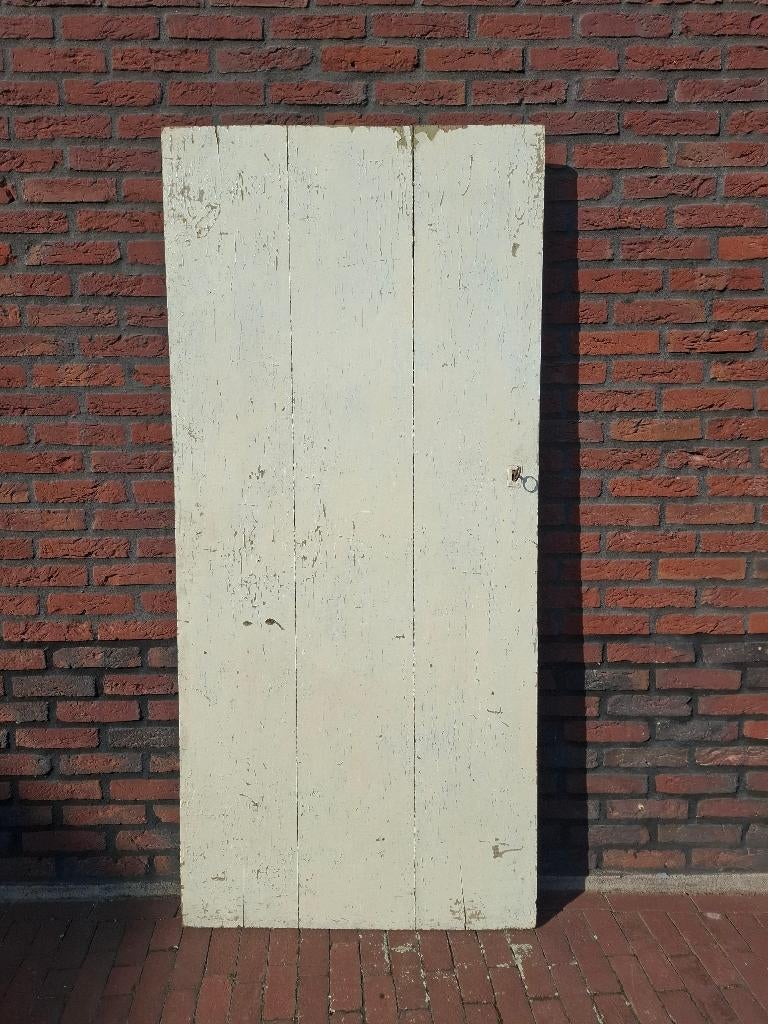 SALE: Oude brocante Franse boerderijdeur. ca. 180 x 82 cm, Ophalen