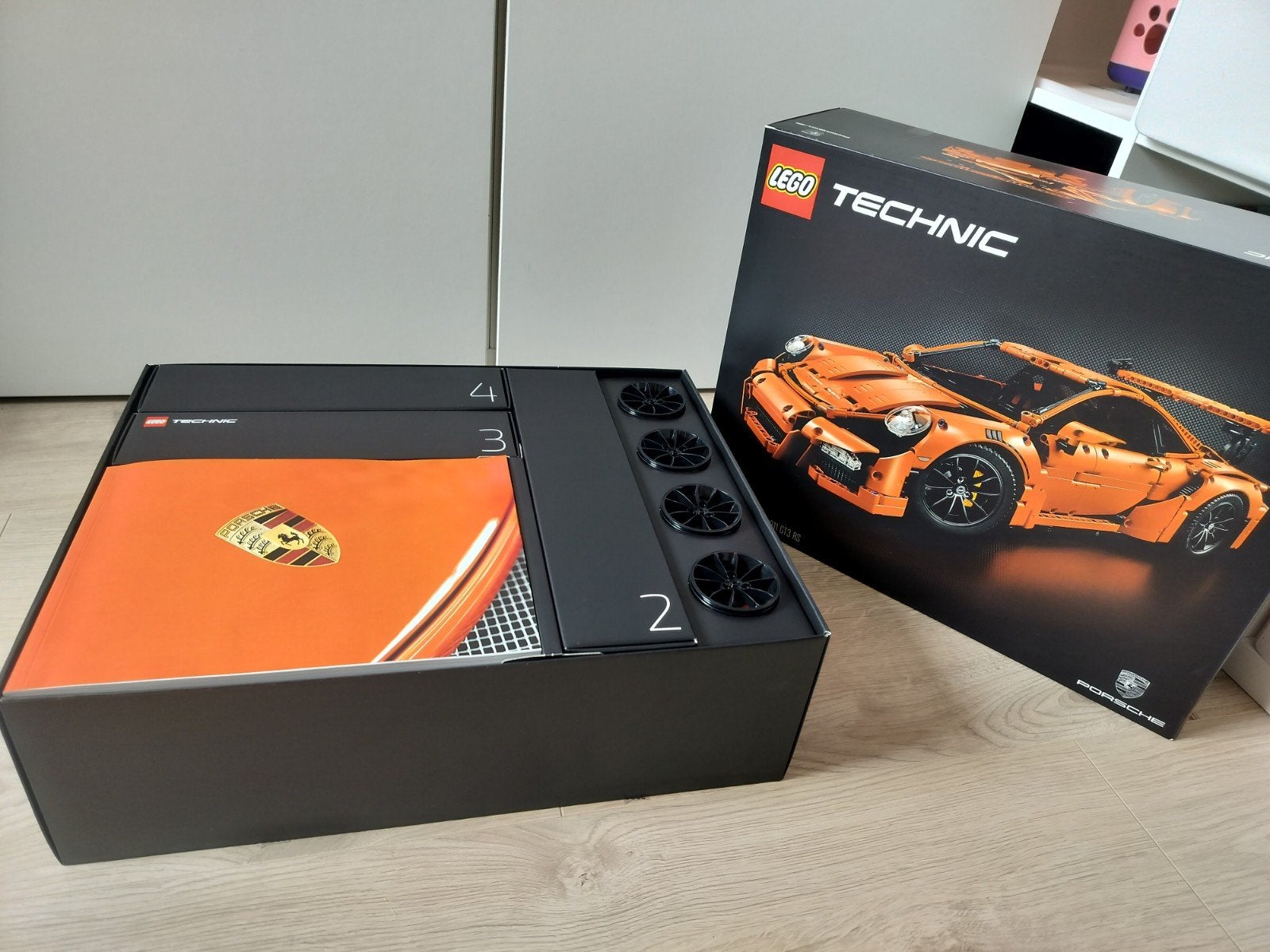 Lego Technic Porsche 911 GT3 RS (42056), Inclusief instructies, Lego, Ophalen of Verzenden, Zo goed als nieuw