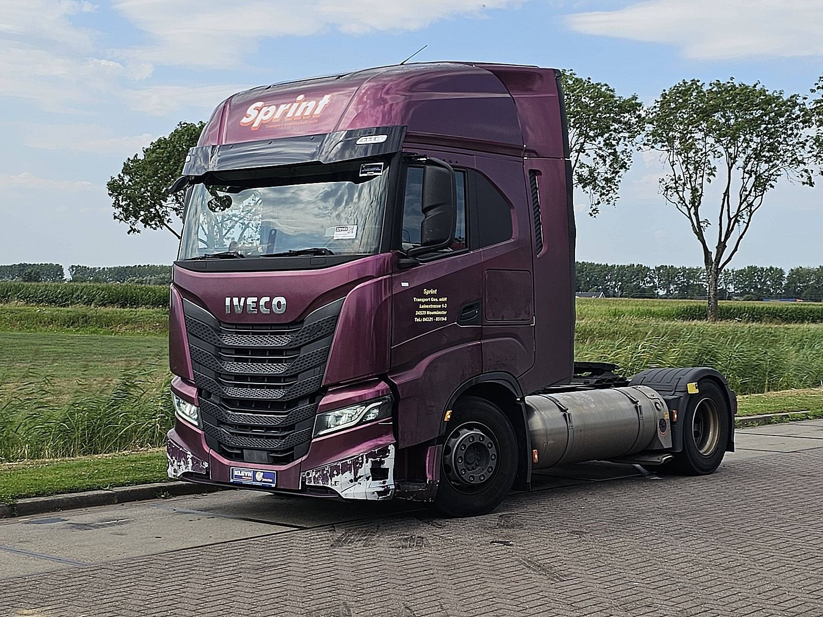 IVECO S-WAY AS440S46 lng, Auto's, Automaat, 460 pk, Euro 6, Overige kleuren
