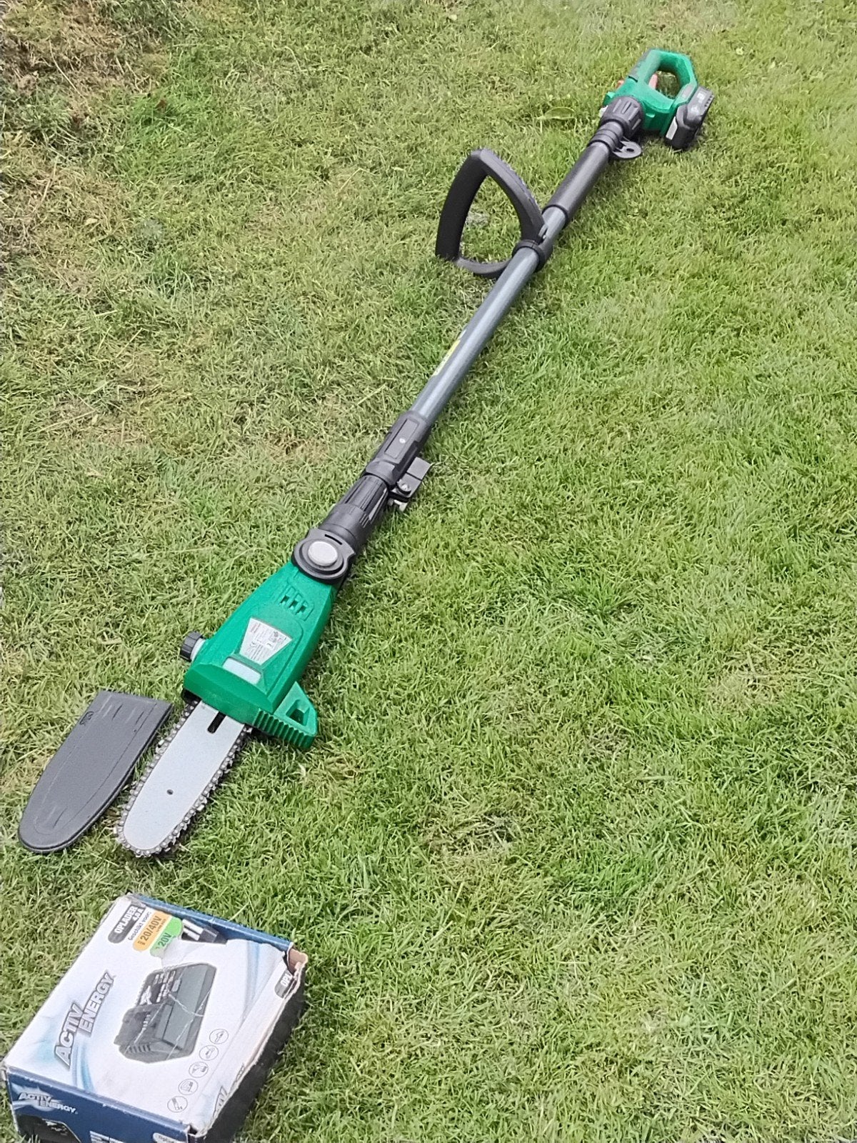 Accu kettingzaag op steel - Ferrex FN-AAS 2020 (max 260cm), Ophalen, 30 t/m 39 mm, Ferrex, Zo goed als nieuw