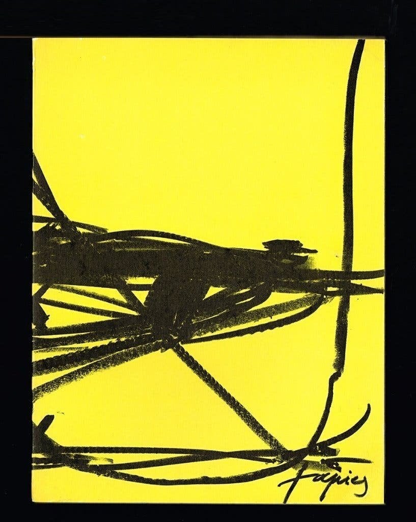 Antoni Tapies Fregoli -Pintura, Tapis, Obra Grafica-, Boeken, Verzenden, Zo goed als nieuw, Grafische vormgeving