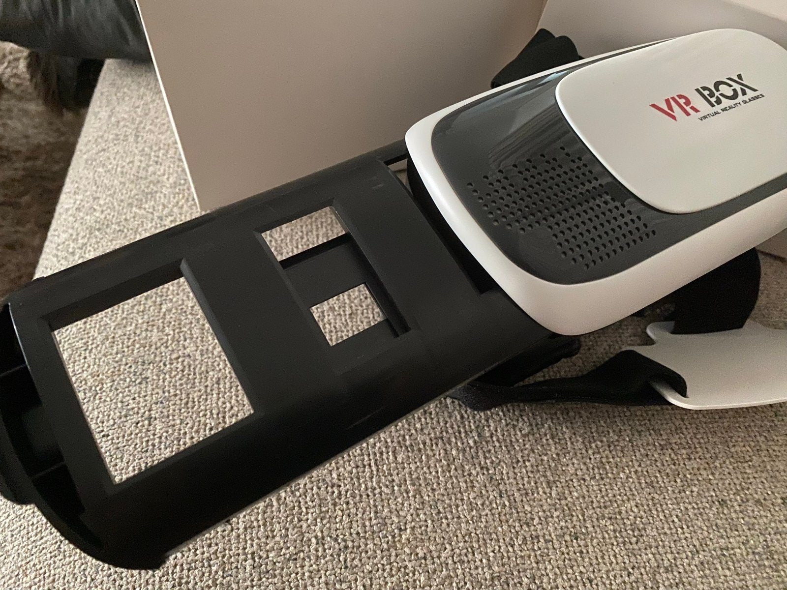 VR Box 2.0 Virtual Reality - Zo goed als nieuw, Spelcomputers en Games, Ophalen of Verzenden, Nieuw, VR-bril, Telefoon