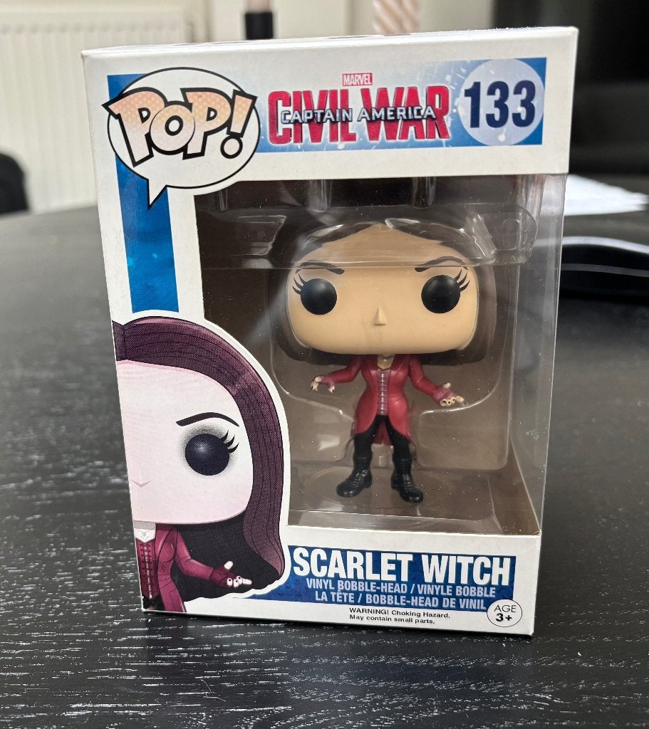 Captain America: Civil War Scarlet Witch Funko Pop, Verzamelen, Ophalen of Verzenden, Zo goed als nieuw