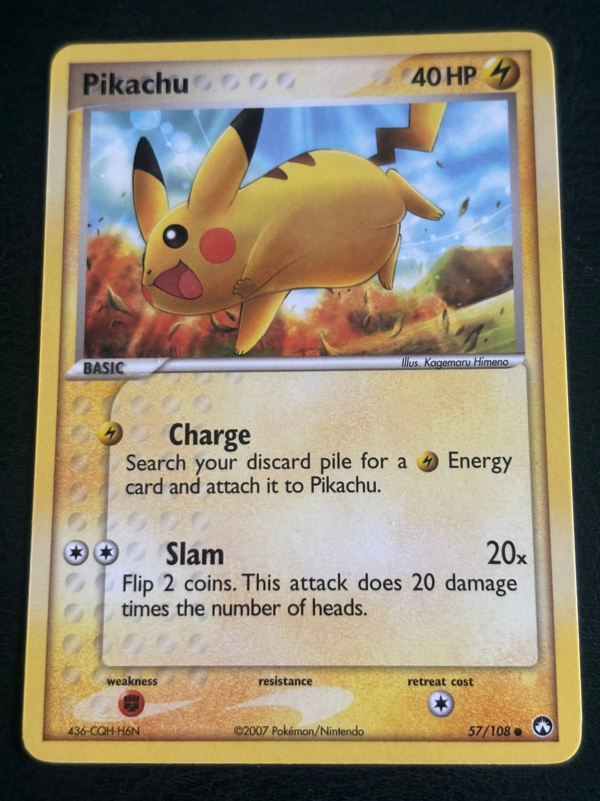 Pikachu #57 Pokemon Power Keepers, Ophalen of Verzenden, Zo goed als nieuw