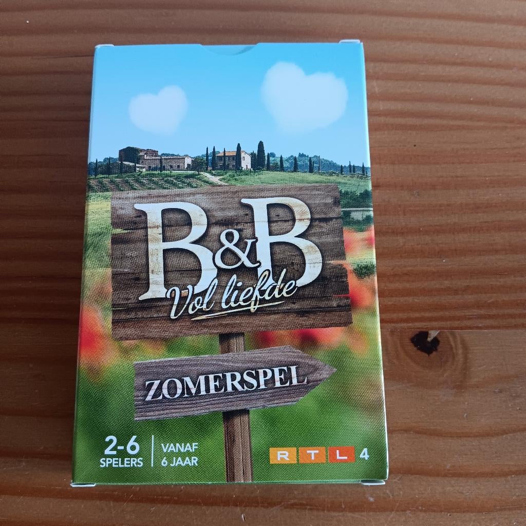 B&B vol liefde, kaartspel, zomerspel, nieuw, Hobby en Vrije tijd, Gezelschapsspellen | Kaartspellen, Vijf spelers of meer, Ophalen of Verzenden