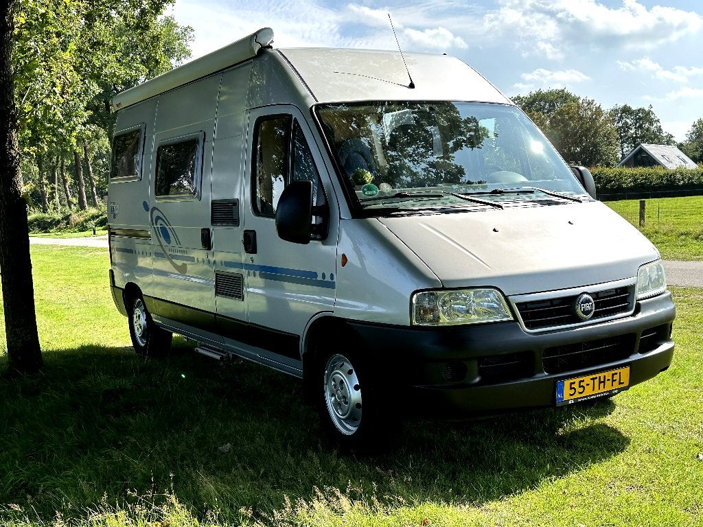 Adria WIN 2.3 JTD 2005 Grijs, Auto's, Overige Auto's, Particulier, ABS, Achteruitrijcamera, Airconditioning, Boordcomputer, Cruise Control