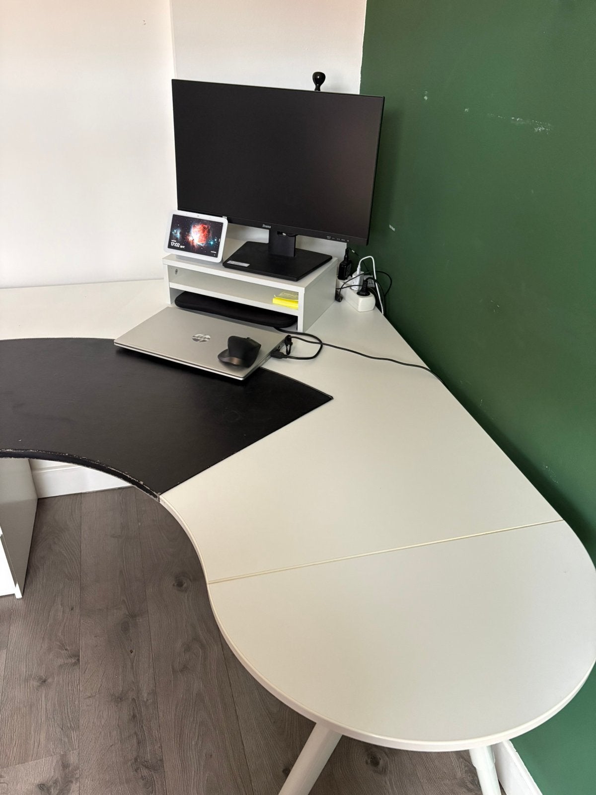 Ikea burea UIT ELKAAR GEHAALD., Ophalen, Gebruikt, 150 cm, Hoekbureau