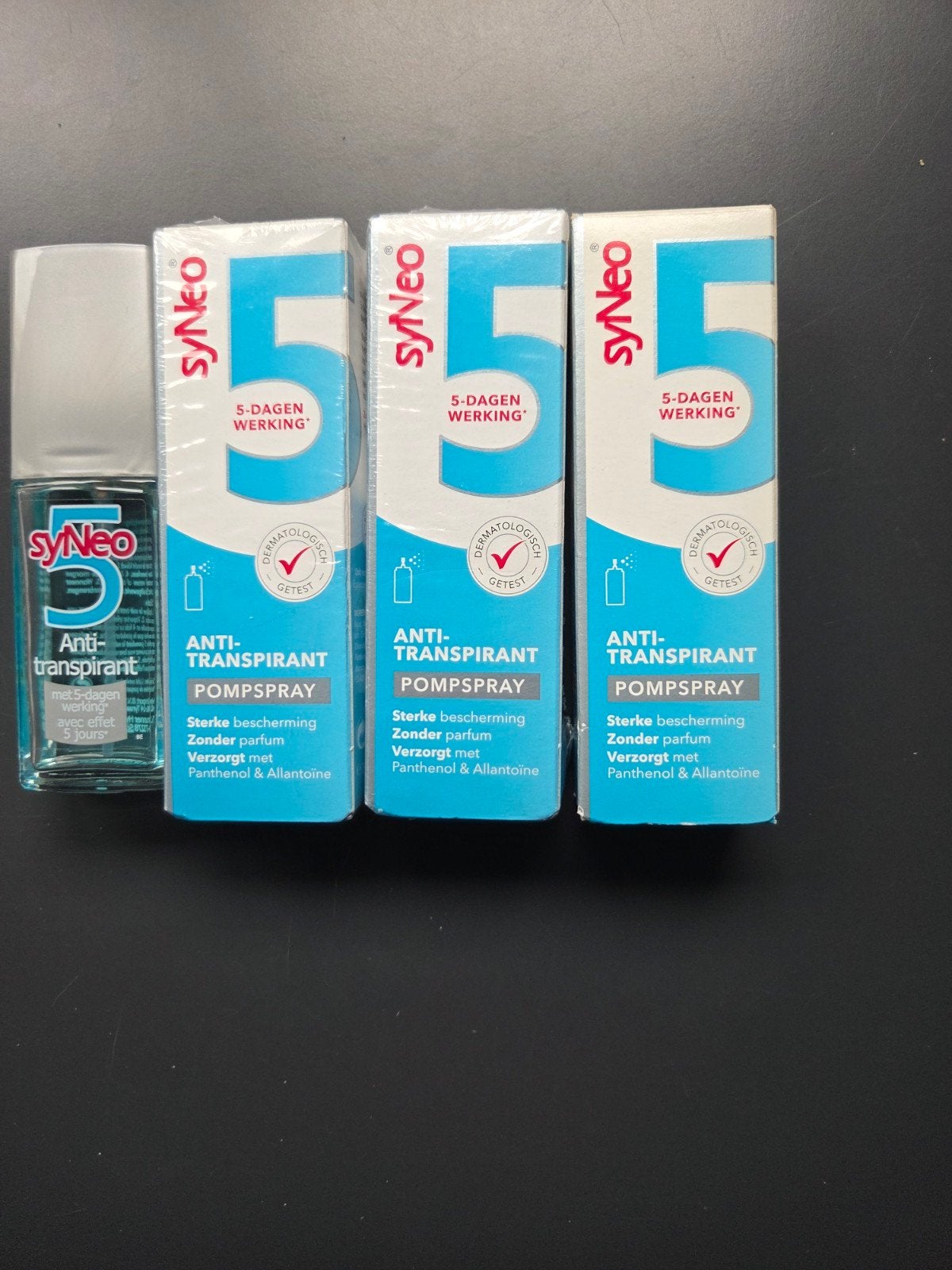 SyNeo 5 anti-transpirant spray, Ophalen of Verzenden, Zo goed als nieuw, Overige typen