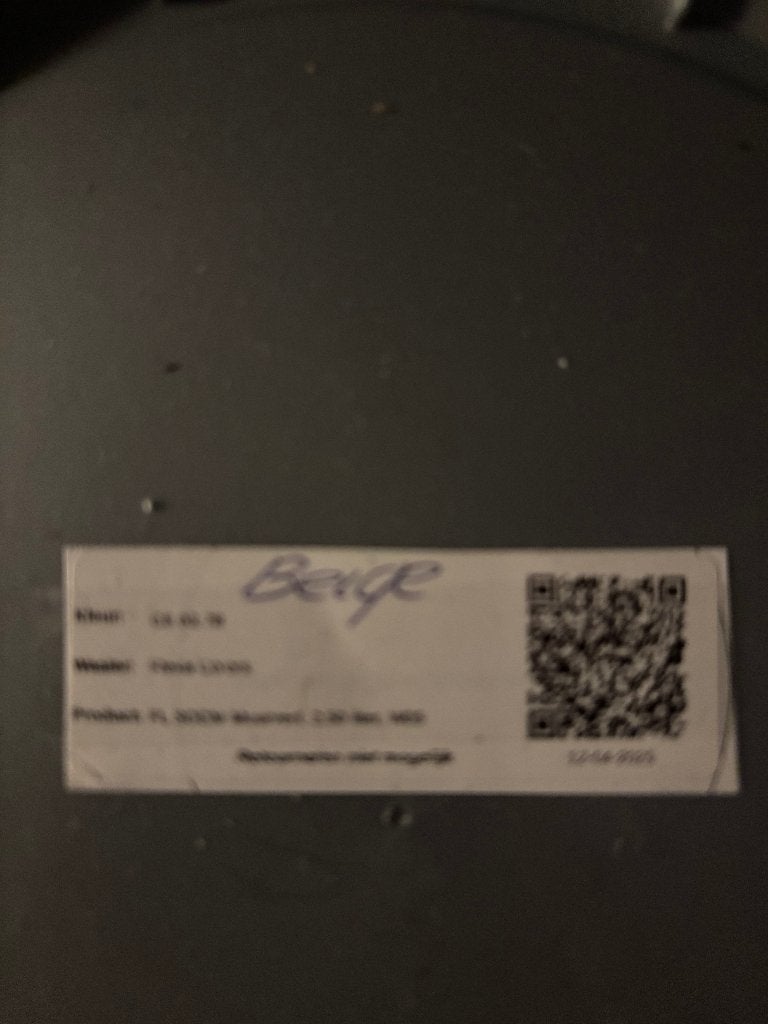 Flexa strak op de muur beige/roze, Ophalen, Beige, Nieuw, Verf