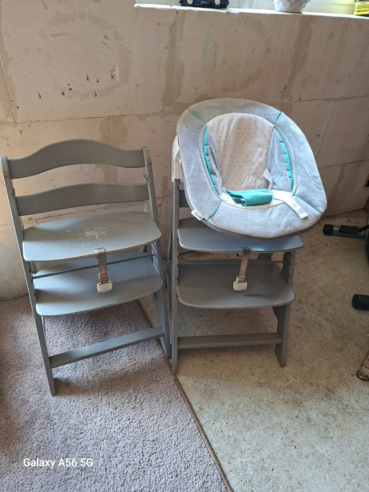 Meegroei kinderstoel 3 in 1 merkr hauck 2x, Kinderen en Baby's, Kinderstoelen, Ophalen of Verzenden, Gebruikt, Meegroeistoel, Gordel(s)