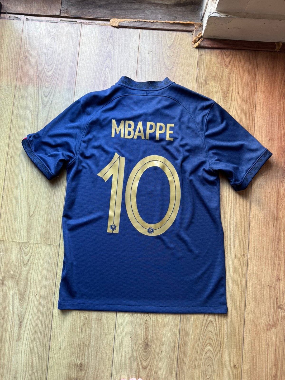 Origineel voetbalshirt Frankrijk Kylian Mbappé #10, Ophalen of Verzenden, Zo goed als nieuw, Shirt