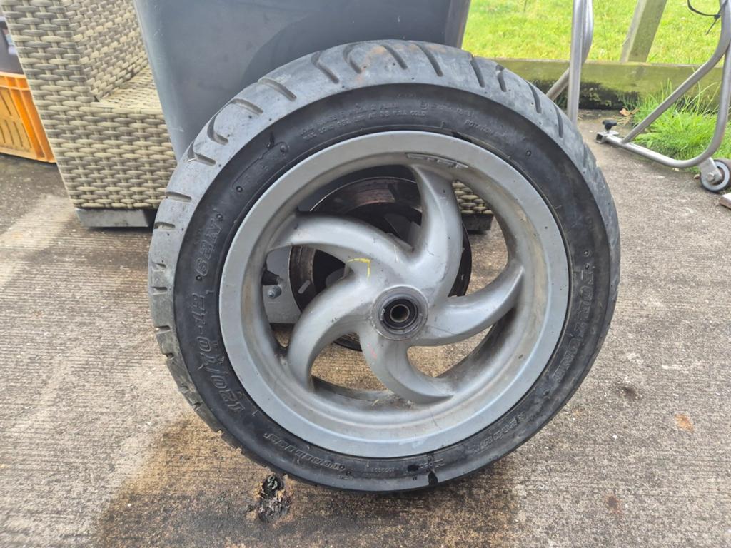 Gilera Runner voorvelg met band, Ophalen of Verzenden, Gebruikt, Overige typen, Overige merken
