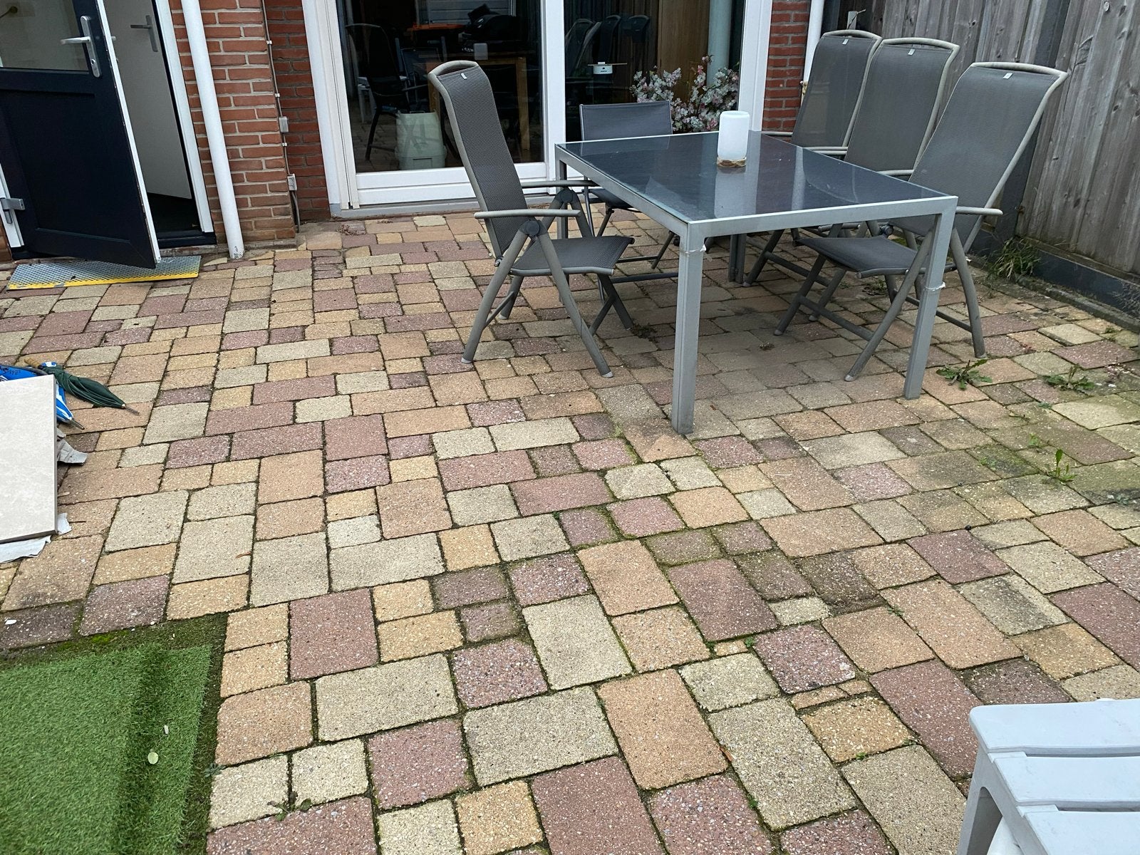 Tegels wildverband ca. 50m², Ophalen, 60 cm of meer, Gebruikt, 10 m² of meer