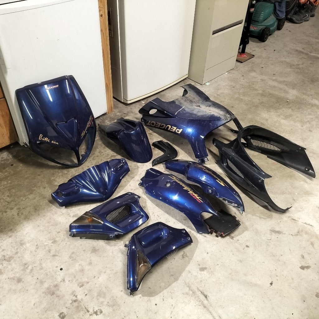 Speedfight 100 kappenset origineel, Fietsen en Brommers, Ophalen, Gebruikt, Kap, Peugeot