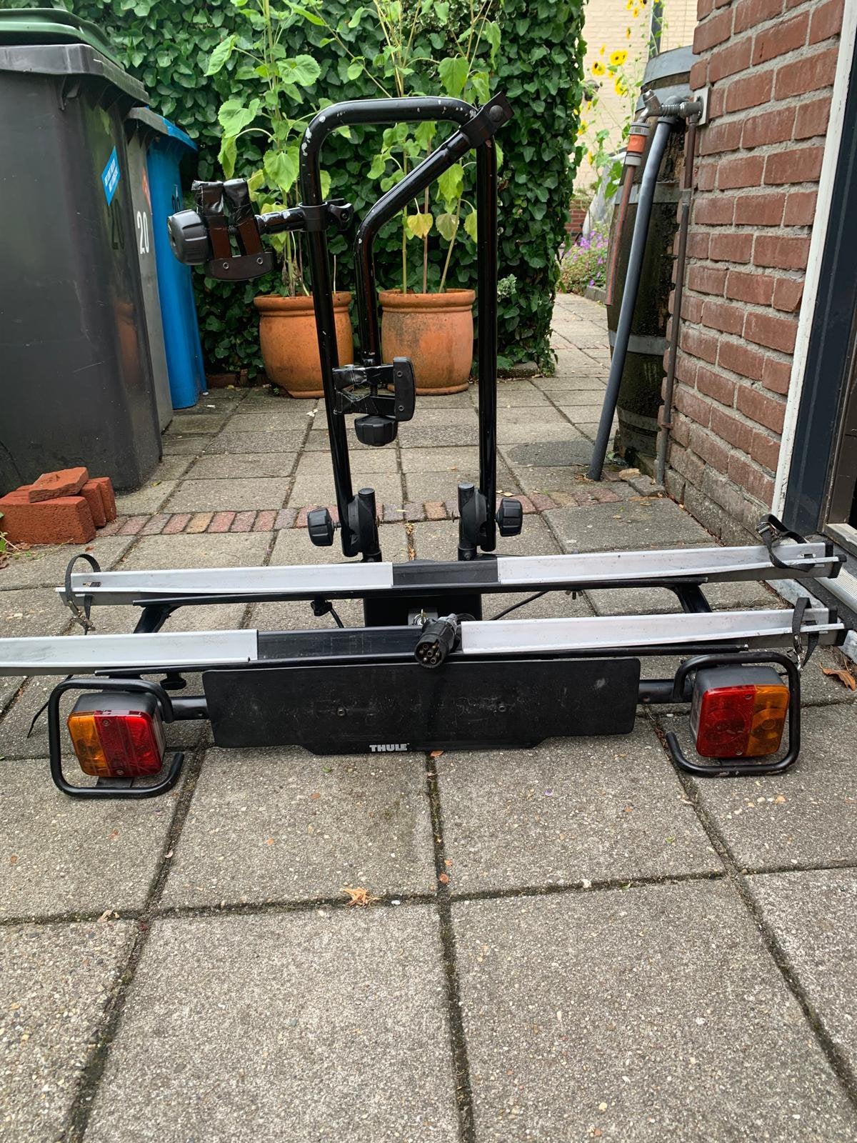 Thule Fietsendrager, Ophalen, 2 fietsen, Gebruikt, Trekhaakdrager