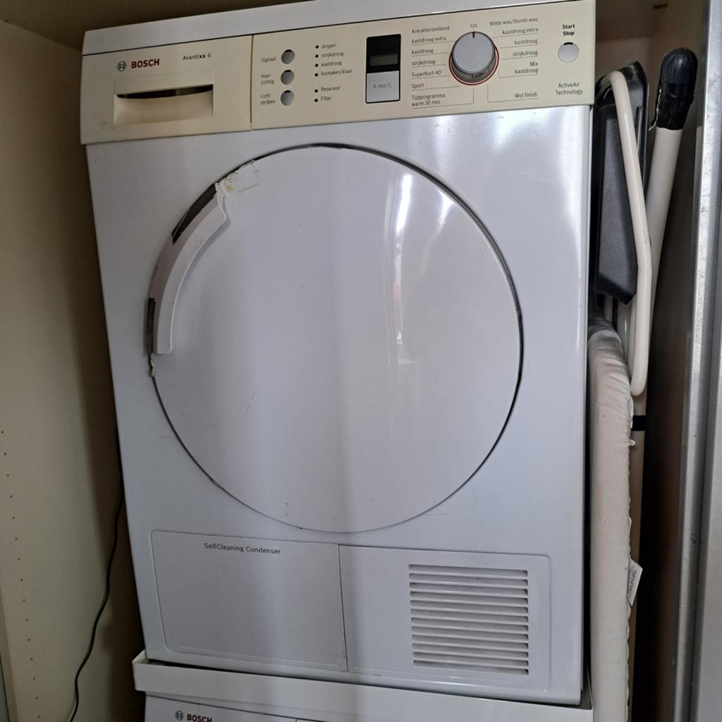 Bosch droger, Witgoed en Apparatuur, Wasdrogers, Ophalen, Gebruikt, Condens, 85 tot 90 cm