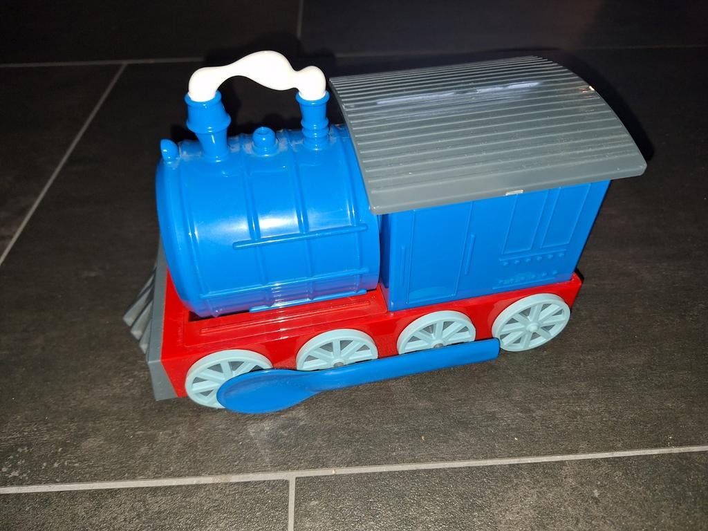 Thomas de Trein Dinersetje - Compleet met Bestek en Beker, Ophalen of Verzenden, Zo goed als nieuw